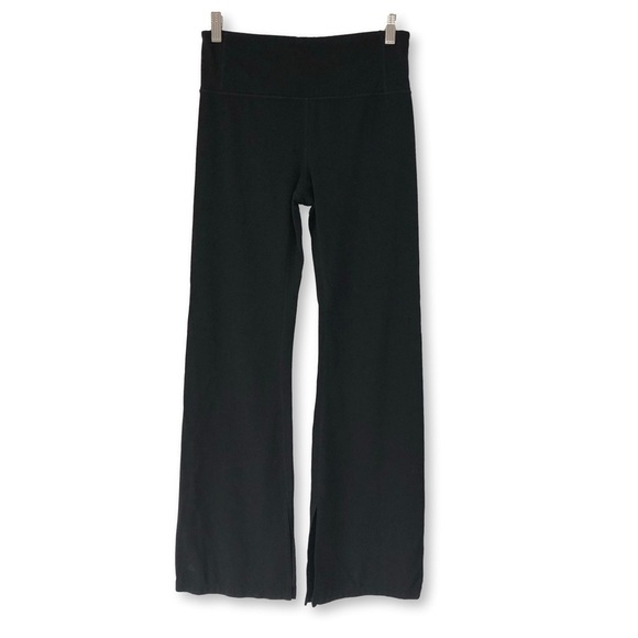 Athleta Black Barre Skinny Flare Powervita Leggings Medium - Picture 3 of 16